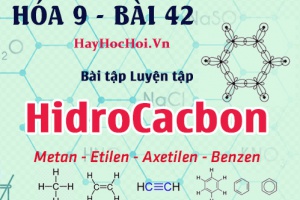 So sánh Axetilen, Etilen, Benzen, Metan về cấu tạo và tính chất hóa học - hóa 9 bài 42